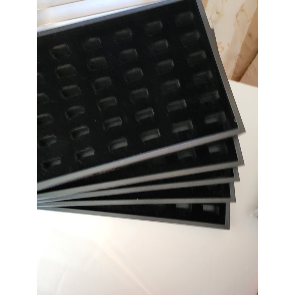Paparazzi Jewelry Display Trays Black Velvet 48 Slot Ring Organizers
